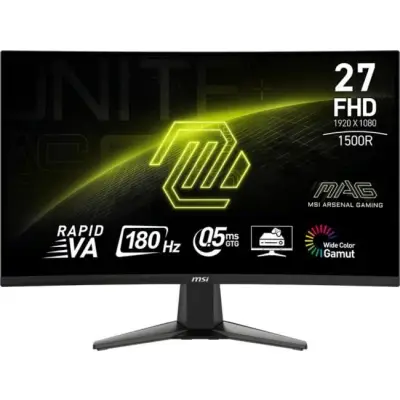 MSI MAG 27C6F - 27'' VA Full HD 0,5ms 180Hz HDR