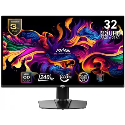 MSI MAG 321UPX - 240Hz 4K 31,5'' QD OLED 0,03ms