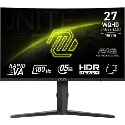 MSI MAG 275CQPF - 180Hz QHD 27'' Rapid VA 1ms