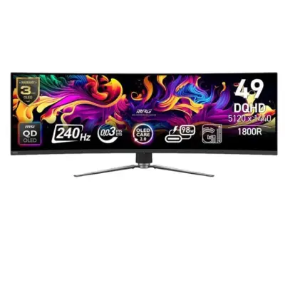 MSI MPG 491CQPX - 240Hz DQHD 49'' QD OLED 0,03ms