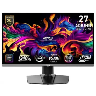 MSI MPG 272URX - 240Hz 4K 26,5'' QD OLED 0,03ms