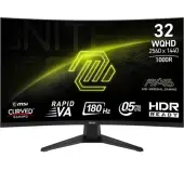 MSI MAG 325CQF - 31.5" Rapid VA Curve 1000R QHD 0.5ms 180Hz