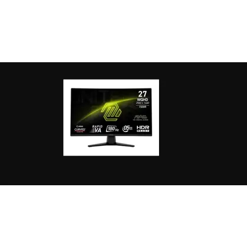 MSI MAG 274CQF - 180Hz QHD 27'' Rapid VA 0,5ms
