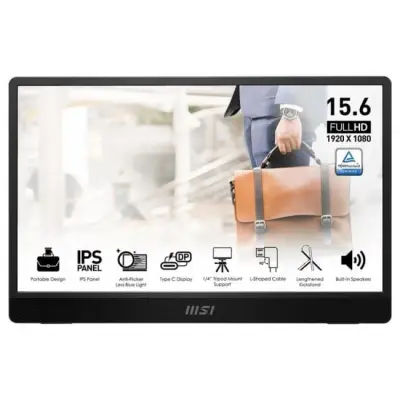 MSI PRO MP161 E2U - 60Hz Full HD 15,6'' IPS 4ms