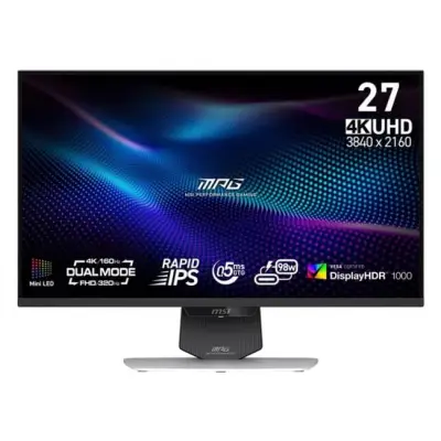 MSI MPG 274URDFW E16M - 320Hz Full HD 160Hz 4K Rapid IPS 27"