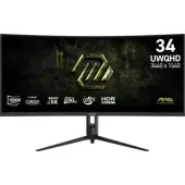 MSI MAG 342CQRF E20 - 200Hz UWQHD Rapid Va Curved 34"