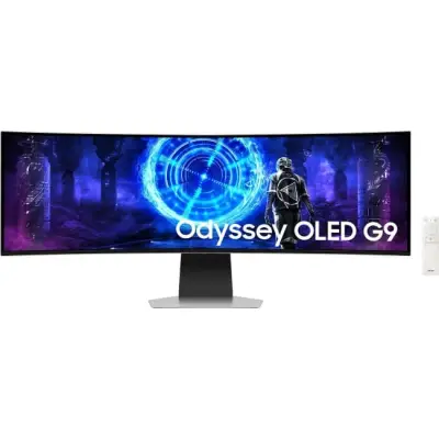 Samsung Odyssey OLED G9 LS49DG950SUXEN – 49" OLED DQHD 240 Hz 1800R Curved DisplayHDR True Black 400 HDR10+