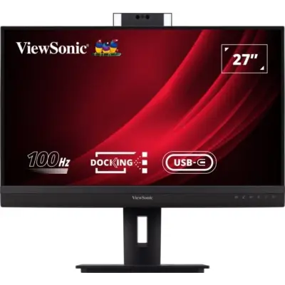 ViewSonic VG2757V-2K - 27" IPS QHD 5 ms 100 Hz Ergonomic Stand, USB-C