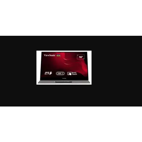 ViewSonic TD1655 - 15.6" IPS FHD 6 ms 60 Hz Touchscreen, Portable