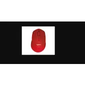 Logitech M330 Silent Plus Czerwona