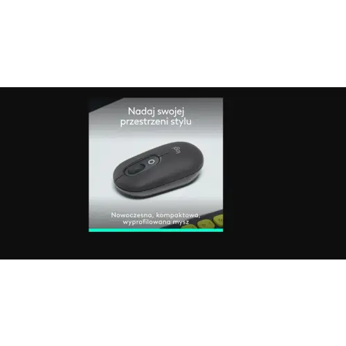 Logitech POP ICON Mouse Grafitowa