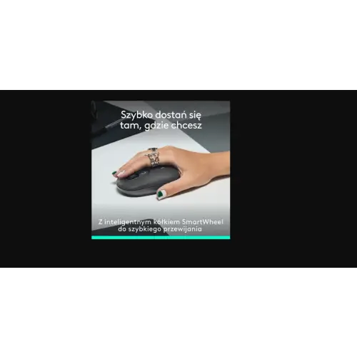 Logitech POP ICON Mouse Grafitowa