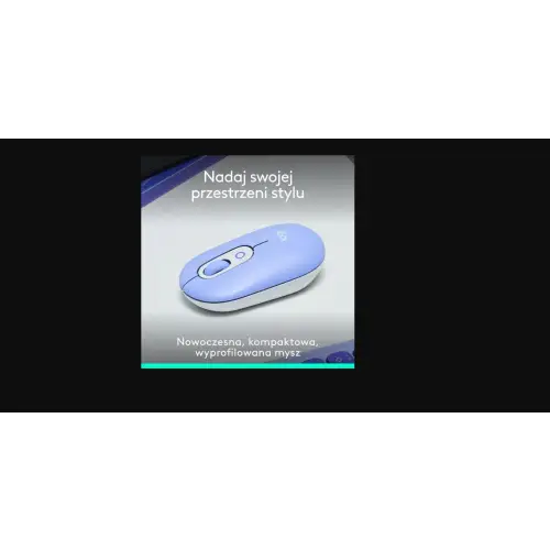 Logitech POP ICON Mouse Fioletowy