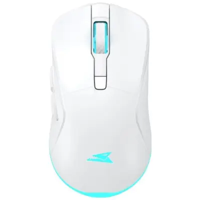 Mysz gamingowa Baracuda Turtle 3200 DPI RGB biała
