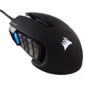 Myszka gamingowa Corsair Scimitar Elite przewodowa 18000 dpi optyczna czarna