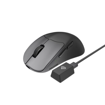 Myszka gamingowa Genesis Zircon 606 8k bezprzewodowa 26000 dpi optyczna czarno-szara