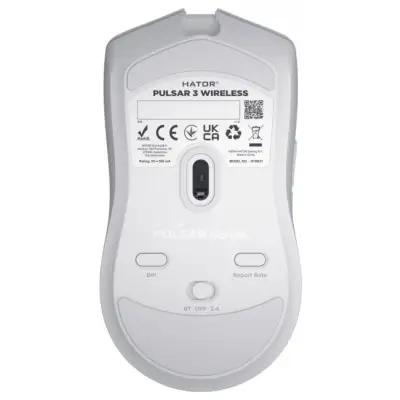 Hator Pulsar 3 Wireless HTM631 biała