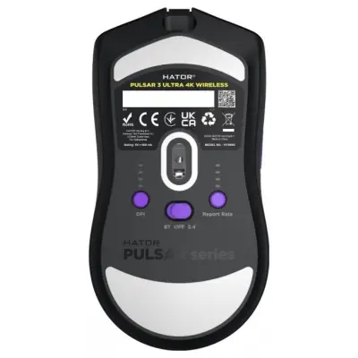 Hator Pulsar 3 Ultra 4K Wireless HTM680 czarna