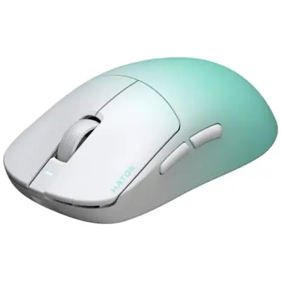 Hator Quasar 3 Ultima 8K Wireless biało-miętowa