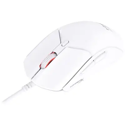 Myszka gamingowa HyperX Pulsefire Haste 2.0 przewodowa 26000 dpi optyczna biała