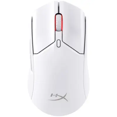 Myszka gamingowa HyperX Pulsefire Haste 2.0 bezprzewodowa 26000 dpi optyczna biała