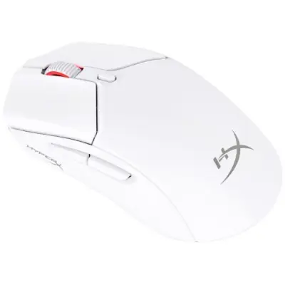 Myszka gamingowa HyperX Pulsefire Haste 2.0 bezprzewodowa 26000 dpi optyczna biała