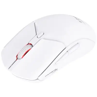 Myszka gamingowa HyperX Pulsefire Haste 2.0 bezprzewodowa 26000 dpi optyczna biała
