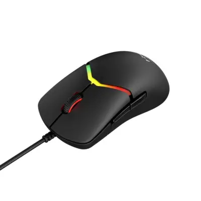 Myszka gamingowa HyperX Pulsefire Saga przewodowa 26000 dpi optyczna czarna