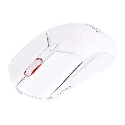 Myszka gamingowa HyperX Pulsefire Haste 2.0 Mini bezprzewodowa 26000 dpi optyczna biała