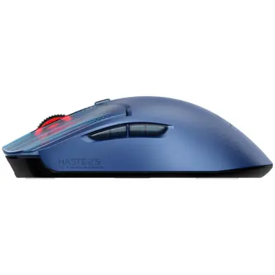 Myszka gamingowa HyperX Pulsefire Haste 2.0 bezprzewodowa 26000 dpi optyczna niebieska