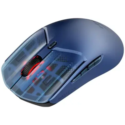 Myszka gamingowa HyperX Pulsefire Haste 2.0 bezprzewodowa 26000 dpi optyczna niebieska