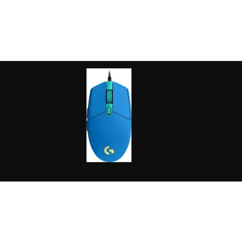 Logitech G102 Lightsync Niebieska
