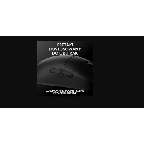 Logitech G Pro 2 Lightspeed Czarny