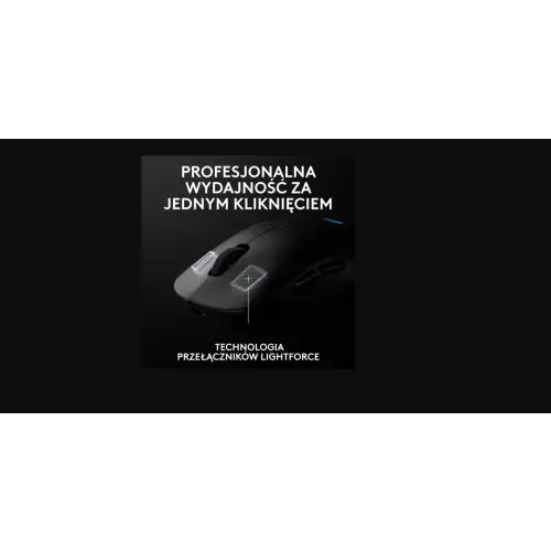 Logitech G Pro 2 Lightspeed Czarny + Dongle