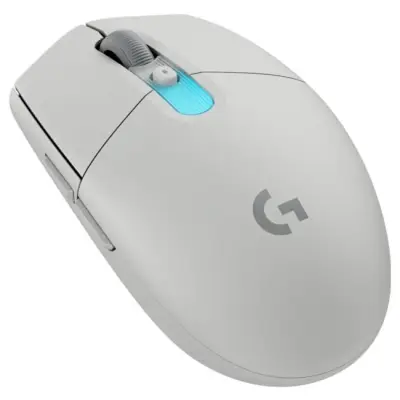 Myszka gamingowa Logitech G305 X Lightspeed bezprzewodowa 44000 dpi optyczna biała