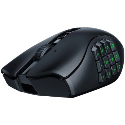 Myszka gamingowa Razer Naga V2 Pro bezprzewodowa 30000 dpi optyczna czarna