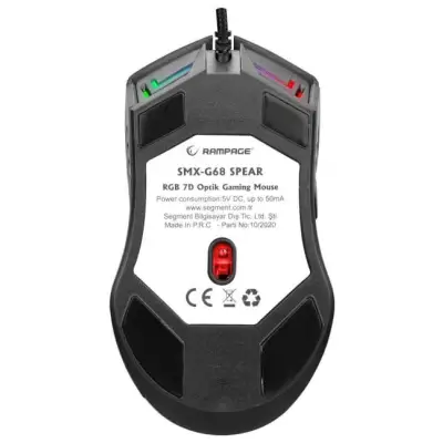 Rampage Mysz SPEAR V2 Full RGB 12800DPI 1kHz Makro