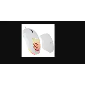 Rampage BLINK myszka gamingowa przewodowa USB, 12800 DPI, RGB, sensor optyczny, biała