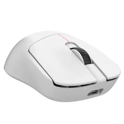 Rampage Mysz bezprzewodowa Clax PAW3311 1k Hz 24 000 DPI BT 5.1 biała