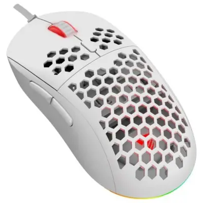 SAVIO Mysz Gamingowa Hex-R White