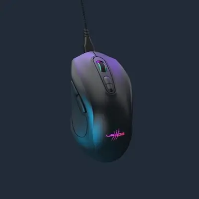 Myszka gamingowa uRage Reaper 340 przewodowa 8000 dpi optyczna czarna