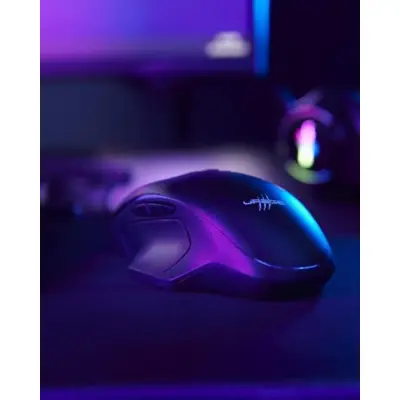 Myszka gamingowa uRage Reaper 410 przewodowa 12000 dpi optyczna czarna