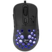 Myszka gamingowa White Shark Azrael czarna RGB 12800 dpi