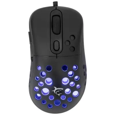 Myszka gamingowa White Shark Azrael czarna RGB 12800 dpi