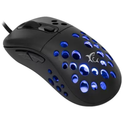 Myszka gamingowa White Shark Azrael czarna RGB 12800 dpi