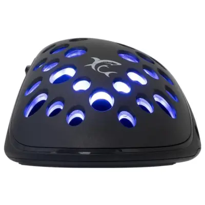 Myszka gamingowa White Shark Azrael czarna RGB 12800 dpi