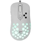 Myszka gamingowa White Shark Azrael biała RGB 12800 dpi
