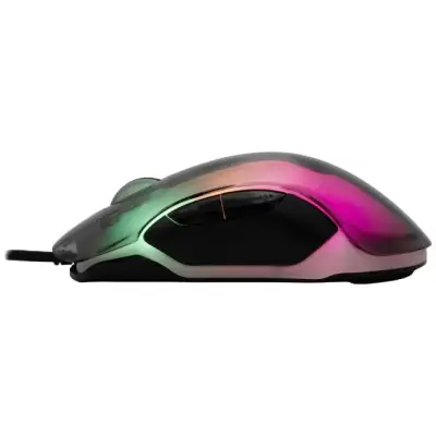 Myszka gamingowa White Shark Mordred czarna RGB 12800 dpi