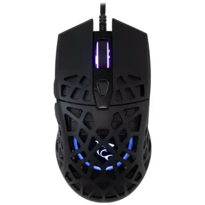 Myszka gamingowa White Shark Caradoc czarna RGB 7200 dpi