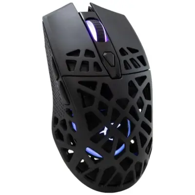 Myszka gamingowa White Shark Caradoc czarna RGB 7200 dpi